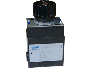 Cetop 3 - Pressure Compensated Flow Control + By-Pass Check + Anti Jump QC3.2.G.Q5.4.R.00.5