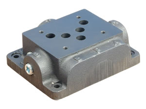 Cetop 5 - 1/2" bsp Side Entry Subplate - BS5.14.00.1