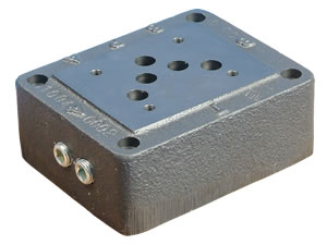 Cetop 5 - 3/4 bsp Rear Entry Subplate - BS5.13.00.1