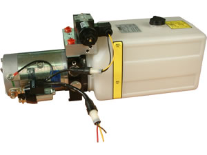 12vDC Power Pack complete with Single Solenoid Directional Valve - FN8105 - AVAILABLE FROM STOCK